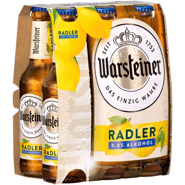 Warsteiner Radler Alcoholvrij 6x33cl