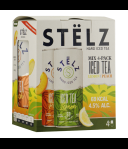 Stëlz Hard Iced Tea Lemon Peach mix-pack blik (4x25cl)